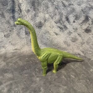 Mojo 2014 Brachiosaurus Green Dinosaur Hard Plastic Large 6.5 inch - Used